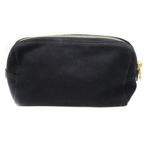 Prada Black Pouch Canapa Canvas